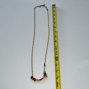 J Crew Long Gold Necklace